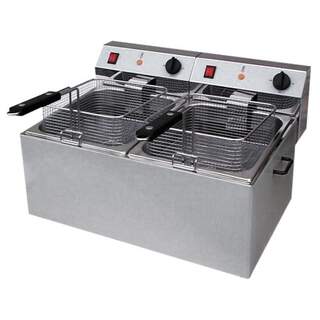 Friteuza/oparitor Resto Italia 11 + 11 l, 220 v